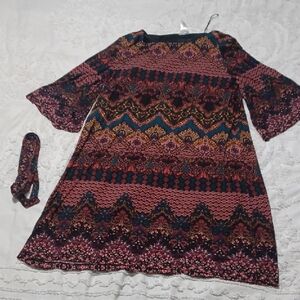 Studio One Multicolor Bohemian Dress